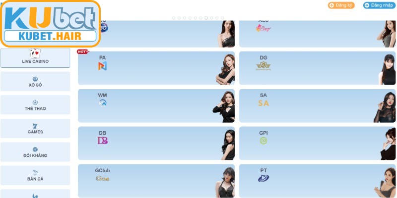 Khái quát về Casino KUBET trực tuyến